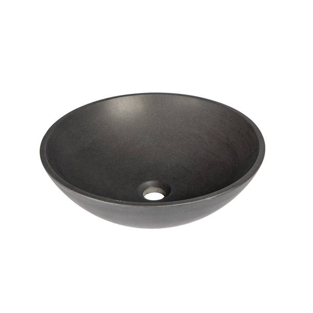 Barclay Desmond 16'' Stone Circular Vessel Bathroom Sink Wayfair